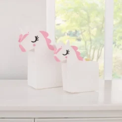 Little Love By NoJo White Unicorn Felt Storage Caddy 2pc -Baby Products Store GUEST d8a41031 f41c 4030 91f2 2aff831ee4b8