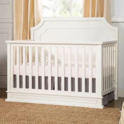 Namesake Emma Regency 4-in-1 Convertible Crib - Warm White -Baby Products Store GUEST db82f99d ac53 4824 b0cf d6f905cbe0d5