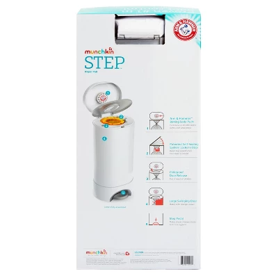 Munchkin STEP Diaper Pail, Powered By Arm & Hammer 10 Munchkin STEP Diaper Pail, Powered By Arm & Hammer - Image 8