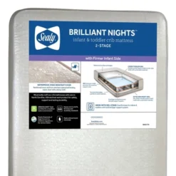 Sealy Brilliant Nights 2-Stage Dual Firmness Crib And Toddler Mattress -Baby Products Store GUEST e95db9b2 8bc9 4950 8f93 88df808b3802