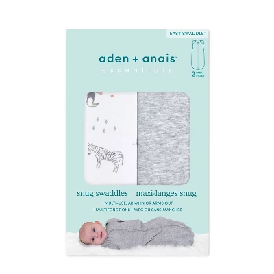 Aden + Anais Essentials Newborn Swaddle Wrap 0-3 Months 3 Aden + Anais Essentials Newborn Swaddle Wrap 0-3 Months