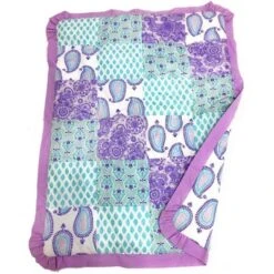 Bacati - Paisley Isabella Purple Lilac Aqua 3 Pc Crib Bedding Set -Baby Products Store GUEST e9bec9e3 1414 43f4 800b 0bb12744566f
