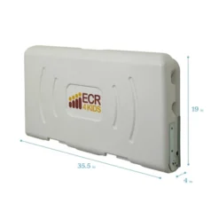 ECR4Kids Wall-Mounted Baby Changing Station For Commercial Bathrooms, ADA And ANSI Compliant