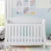 Delta Children Lancaster 4-in-1 Convertible Crib - Bianca White