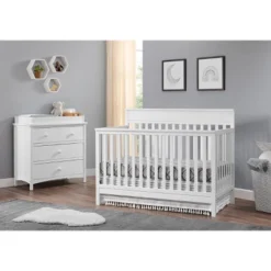 Oxford Baby Castle Hill 4-in-1 Crib - Barn White -Baby Products Store GUEST f0a3ef20 1022 431b 9c5f a4cbc6e36b27