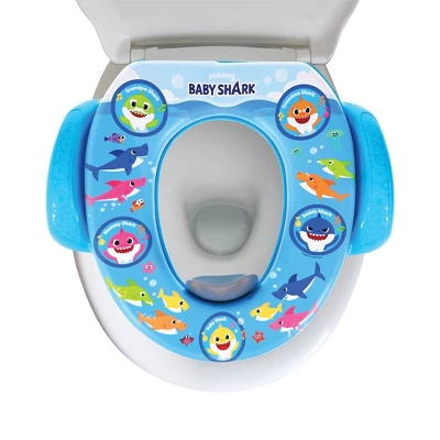 Pinkfong Baby Shark Fun At Sea Soft Potty Seat With Potty Hook 8 Pinkfong Baby Shark Fun At Sea Soft Potty Seat With Potty Hook - Image 6