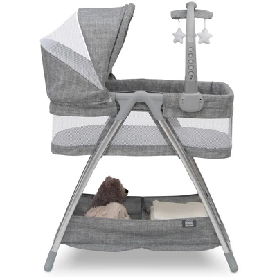 Simmons Kids' City Sleeper Bassinet - Gray Tweed 5 Simmons Kids' City Sleeper Bassinet - Gray Tweed - Image 3