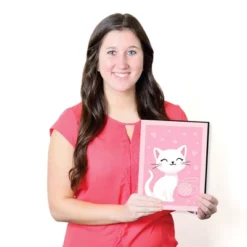 Big Dot Of Happiness Purr-fect Kitty Cat - Kitten Meow Nursery Wall Art And Kids Room Decorations - Gift Ideas - 7.5 X 10 Inches - Set Of 3 Prints 10 Big Dot Of Happiness Purr-fect Kitty Cat - Kitten Meow Nursery Wall Art And Kids Room Decorations - Gift Ideas - 7.5 X 10 Inches - Set Of 3 Prints -Baby Products Store GUEST f44c12dd c021 4e1d 8319 f966784c9c71