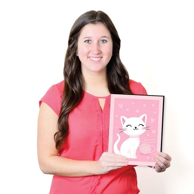 Big Dot Of Happiness Purr-fect Kitty Cat - Kitten Meow Nursery Wall Art And Kids Room Decorations - Gift Ideas - 7.5 X 10 Inches - Set Of 3 Prints 6 Big Dot Of Happiness Purr-fect Kitty Cat - Kitten Meow Nursery Wall Art And Kids Room Decorations - Gift Ideas - 7.5 X 10 Inches - Set Of 3 Prints - Image 4