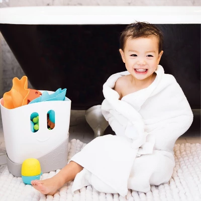 Ubbi® Ubbi Bath Toy Drying Bin - Gray 7 Ubbi® Ubbi Bath Toy Drying Bin - Gray - Image 5