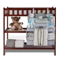 L.A. Baby Diaper Caddy And Nursery Organizer For Baby's Essentials - White -Baby Products Store GUEST f7c6f008 82ef 4589 8847 96a6b9aac061