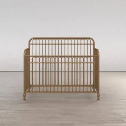 Room & Joy Luna 3-in-1 Convertible Metal Crib JMPA Certified - Gold -Baby Products Store GUEST f970a29b 4601 48ab 9093 27623d8e3009