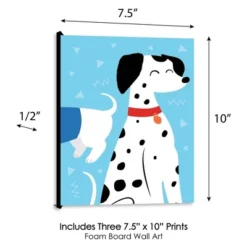 Big Dot Of Happiness Pawty Like A Puppy - Dog Nursery Wall Art And Kids Room Decorations - Gift Ideas - 7.5 X 10 Inches - Set Of 3 Prints -Baby Products Store GUEST fa9b9708 0e97 4669 a716 4729ea7a81b0