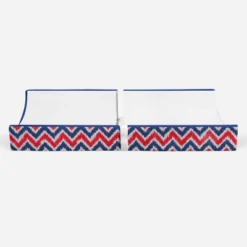 Bacati - MixNMatch Navy/Red White Changing Pad Cover -Baby Products Store GUEST ff04c389 ada6 4c36 bdff 0f5949017688