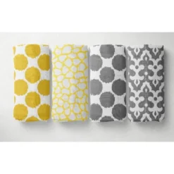 Bacati - Ikat Dots Giraffe Yellow Grey Muslin Neutral 8 Pc Crib Set With Crib Rail Guard 11 Bacati - Ikat Dots Giraffe Yellow Grey Muslin Neutral 8 Pc Crib Set With Crib Rail Guard -Baby Products Store GUEST ff915309 540f 434f 9391 3ef311264ae5